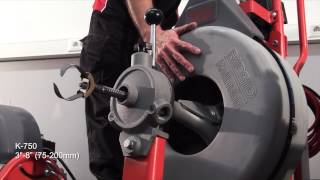 RIDGID  Drum Drain Cleaning Machines [upl. by Maril]