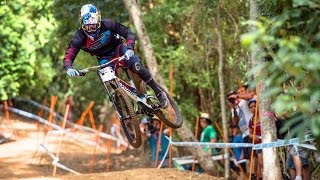 Charging the Downhill MTB Track in Cairns Finals Highlights [upl. by Eiahpets]