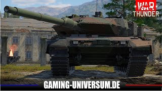 War Thunder  Leopard 2A7V hier rücken 65 Tonnen Deutschland an [upl. by Narih]