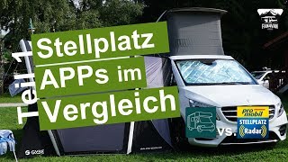 Die BESTEN Stellplatz APPs für Wohnmobile  Der VERGLEICH  Teil 1 [upl. by Florella708]