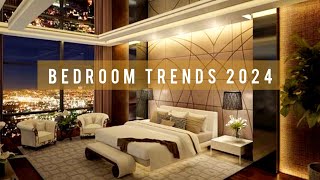 Top 12 Bedroom Design Trends 2024 2024 Interior Design Forecast Modern Bedroom Design Ideas [upl. by Eniluap]