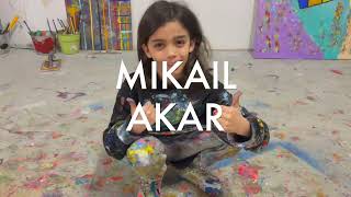 MIKAIL AKAR  ABSTRACT PAINTING  2022 [upl. by Ennair]