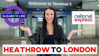 How to get from Heathrow Airport to London  AVOID this option [upl. by Schnabel]