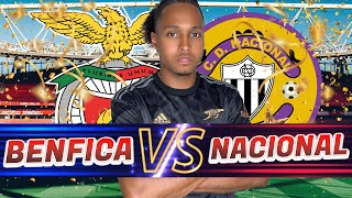 🚨BENFICA VS NACIONAL  LIVE WATCHALONG [upl. by Ellenoj]