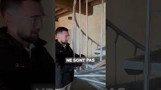 Installer un escalier métallique en intérieur [upl. by Eki83]