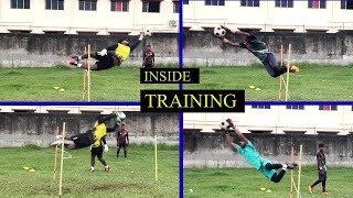 Goalkeeper Warm up  Ground Body  Air Body  Inside Training  Modern Goalkeeper Training [upl. by Notsae]