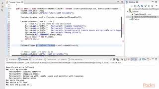 Java Concurrency and Multithreading in Practice  Callable and Future  packtpubcom [upl. by Eniamat]