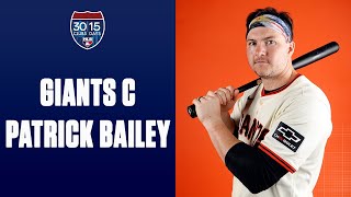 30 Clubs in 15 Days Giants Catcher Patrick Bailey [upl. by Wanids]