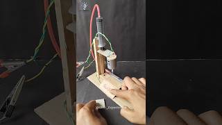 Diy to Hydraulic Drill Machine • DC Motor shortsfeed dcmotor experiment education diy [upl. by Madge]