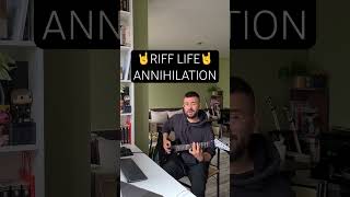 🤘Riff Lifeameliorateband🤘ameliorateband guitar bass shorts reels metal heavymetal [upl. by Masha]