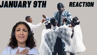 Black Sherif  January 9th  REACTION [upl. by Anecuza743]