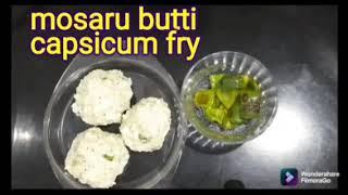 Malenadu style sasive mosaru butti recipe Easyampquick Masala curd rice Rice to travel Mosaru butti [upl. by Ecyaj948]