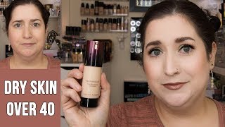 KEVYN AUCOIN ETHEREALIST FOUNDATION  Dry Skin Review amp Wear Test [upl. by Vano]