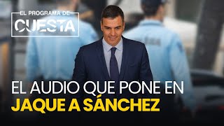 El audio de Villarejo sobre el café de Sánchez y Sabino con la quotPolicía patrióticaquot está en Moncloa [upl. by Churchill]