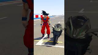 GTA V  NINJA H2R VS ONE WHEEL BIKE IN GTA 5  gta gta5thar shorts viral gta gta5 [upl. by Yelhs867]