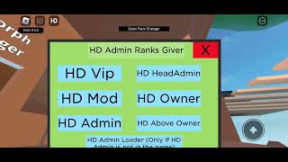 Then I copied a Require Script For HD admin Rank [upl. by Furnary644]