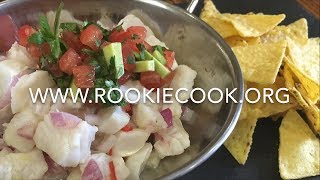 Mexican Cod Ceviche [upl. by Yate97]