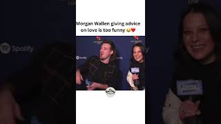 Morgan Wallen Gives LOVE Advice ❤️😂 country countrymusic MorganWallen [upl. by Kramer]