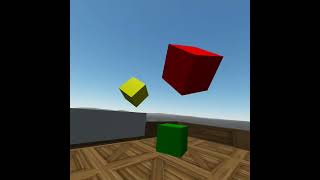 AFrame Physics with the PhysX component [upl. by Eradis]