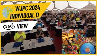 Scrollable 360 view of Individual Qualifier D at World Jigsaw Puzzle Championship 2024 4K [upl. by Leahcimrej]