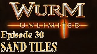 Wurm Unlimited Wurm Online Tutorial  Creating Sand Tiles [upl. by Kizzee]