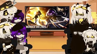 🍷  MURDER DR0NES REACTION TO EPISODE 8 ‼️ ⚠️ SHIPS NUZI amp ENVY  22 [upl. by Geldens995]