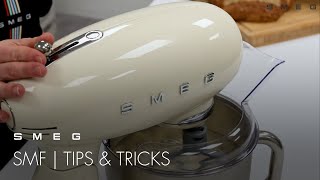 How to Use the Stand Mixer  Smeg SMF02 amp SMF03 [upl. by Eilliw]