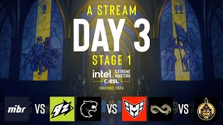 IEM Cologne 2024  Day 3  Stream A  FULL SHOW [upl. by Esiocnarf612]