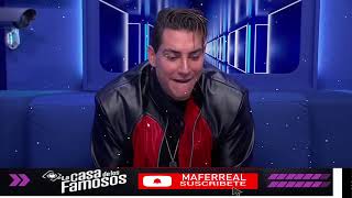 AGUSTIN EXPLOTA CON GALA EN LAS NOMINACIONES LA CASA DE LOS FAMOSOS MEXICO 2 EN VIVO [upl. by Johst]