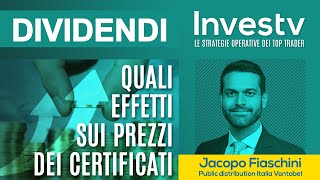 Dividendi quali effetti sui prezzi dei Certificati [upl. by Artinek]