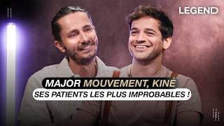 KINÉ MajorMouvement  SES PATIENTS LES PLUS IMPROBABLES  tête de ballon de rugby explosion [upl. by Anirok239]