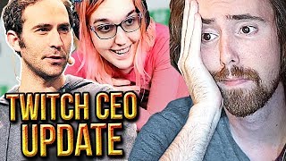 A͏s͏mongold Reacts To Twitch CEO Update On FerociouslySteph amp Safety Council Drama [upl. by Ayin]