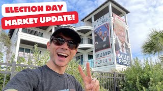 Trump vs Kamala  Election Day  30A Real Estate Market Update  October 2024 [upl. by Delija]