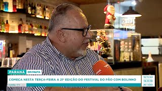 Começa nesta terçafeira a 21ª edição do festival do Pão com Bolinho [upl. by Imas]