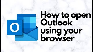 How to access Outlook via web browser [upl. by Thury]