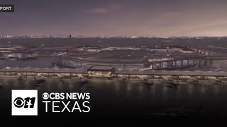 DallasFort Worth International Airport to break ground on new terminal [upl. by Thadeus59]