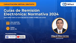 Capacitación Gratuita sobre Guías Electrónicas 2024 [upl. by Narrad]