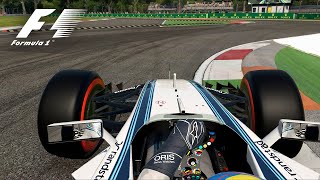 F1 2016 Onboard  Monza  Williams [upl. by Yneffit]