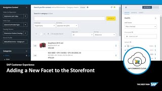 Adding a New Facet to the Storefront  SAP Commerce Cloud [upl. by Neliak]