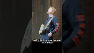 ed sheeran photograph acapella live [upl. by Ymij]