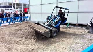 Bauma 2016 MultiOne Mini loader demo area [upl. by Beverle697]