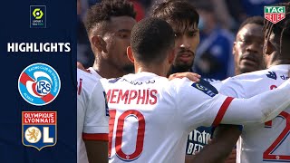 RC STRASBOURG ALSACE  OLYMPIQUE LYONNAIS 2  3  Highlights  RCSA  OL  20202021 [upl. by Odey273]