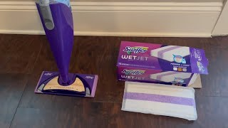 Swiffer WetJet Review with Pads [upl. by Atilrak]