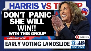 GOOD EARLY VOTING RESULTS BATTLEGROUND STATE BREAKDOWN Harris vs Trump 2024 Election Update [upl. by Pooley]