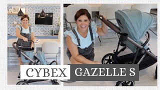 2024 Cybex Gazelle S Stroller REVIEW  Single Double Does it ALL [upl. by Eidnalem521]