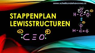 stappenplan lewisstructuur tekenen [upl. by Anurb]