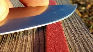 5 Ways To Sharpen A Knife Without A Sharpener [upl. by Asemaj]