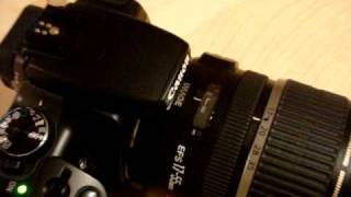 Canon EFS 1755 AF Sound [upl. by Forrer]