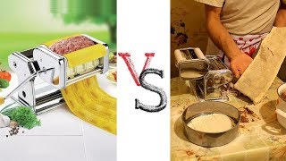 Ravioli Maker Machine real first use experience [upl. by Neeruam90]