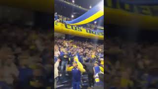 Boca Juniors fans create an incredible atmosphere at the Bombonera [upl. by Rahmann]